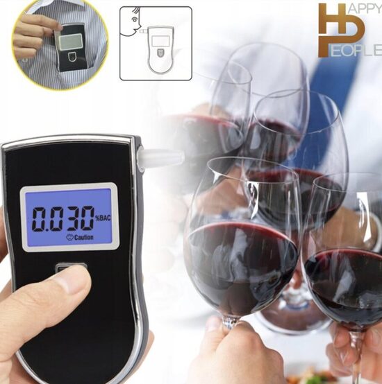 Alkotesteris su 5 vnt. kandikais